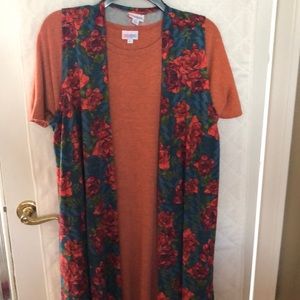 Lularoe cute outfit L Maria NWOT and M Joy NWT